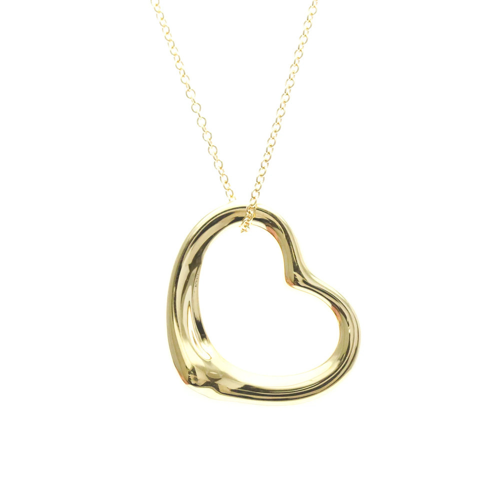 TIFFANY 18k Gold Heart Necklace